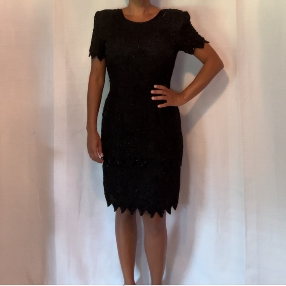 Stenay Beaded Cocktail Dress Size Medium